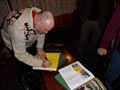 Guest speaker Julian Balme at the January 8th 2013 Club Lotus Avon meeting